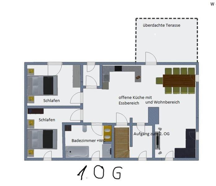 Schopfloch Ferienwohnung Romantica 1. Und 2. Og מראה חיצוני תמונה